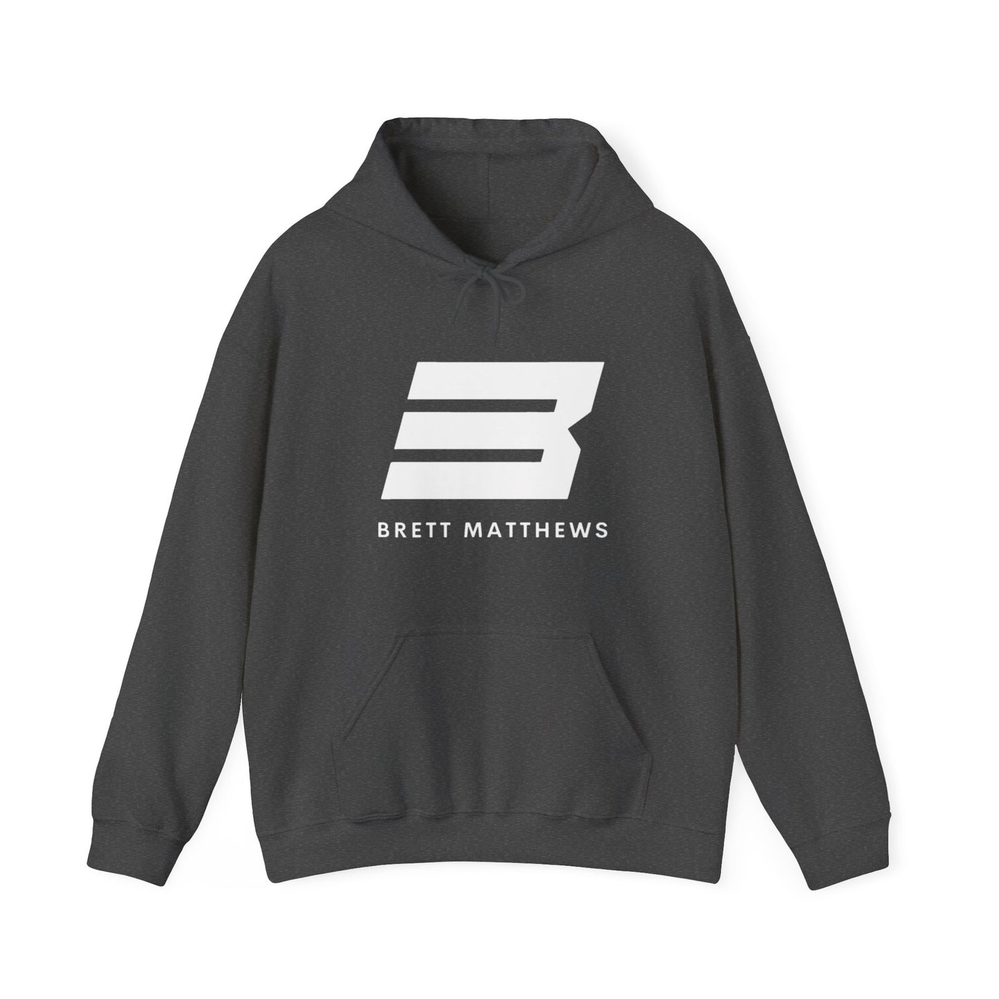 Unisex Heavy Blend™ BM Hooded Sweatshirt - (White B)