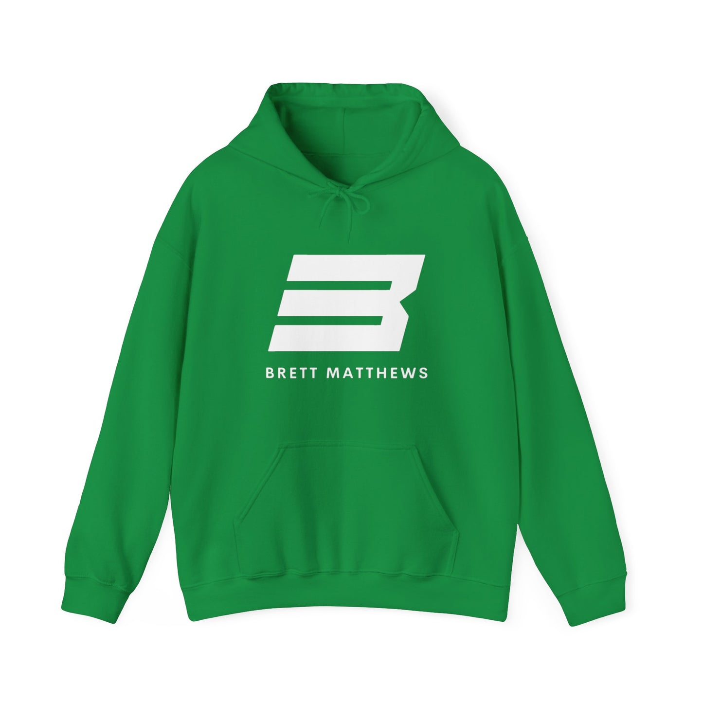 Unisex Heavy Blend™ BM Hooded Sweatshirt - (White B)