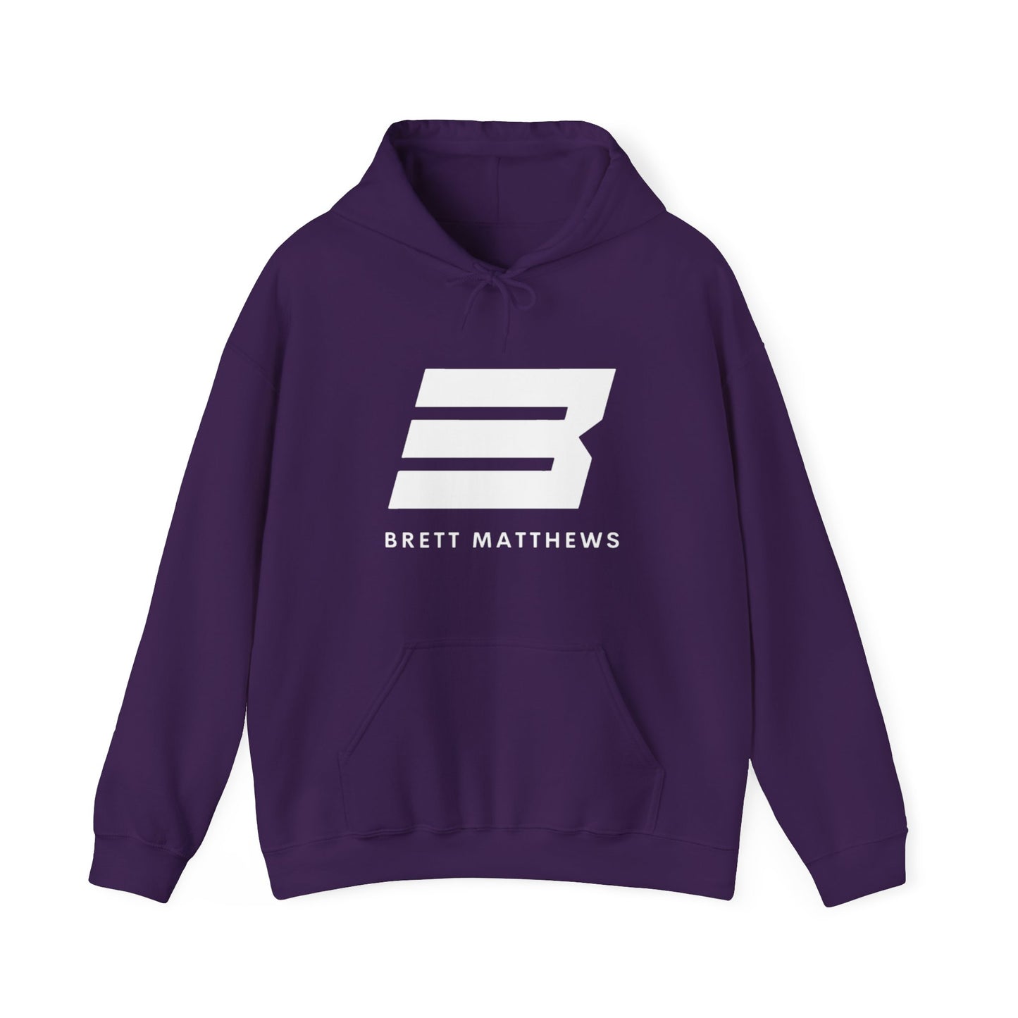 Unisex Heavy Blend™ BM Hooded Sweatshirt - (White B)