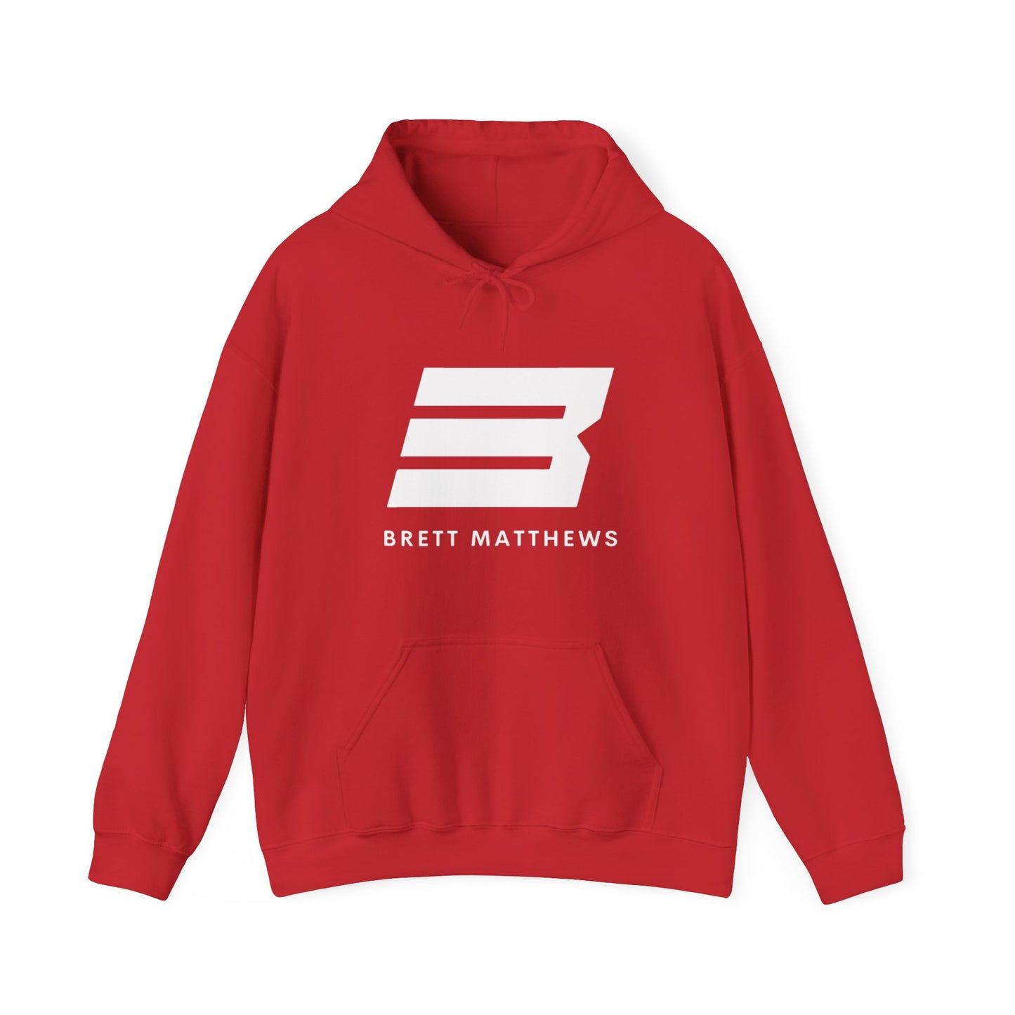 Unisex Heavy Blend™ BM Hooded Sweatshirt - (White B)