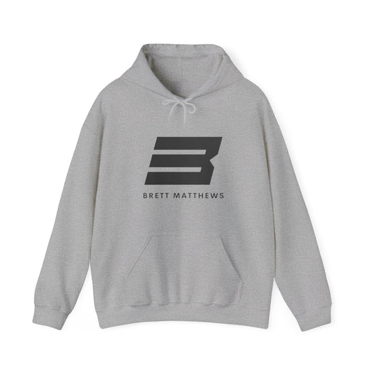 Unisex Heavy Blend™ BM Hooded Sweatshirt - (Black B)