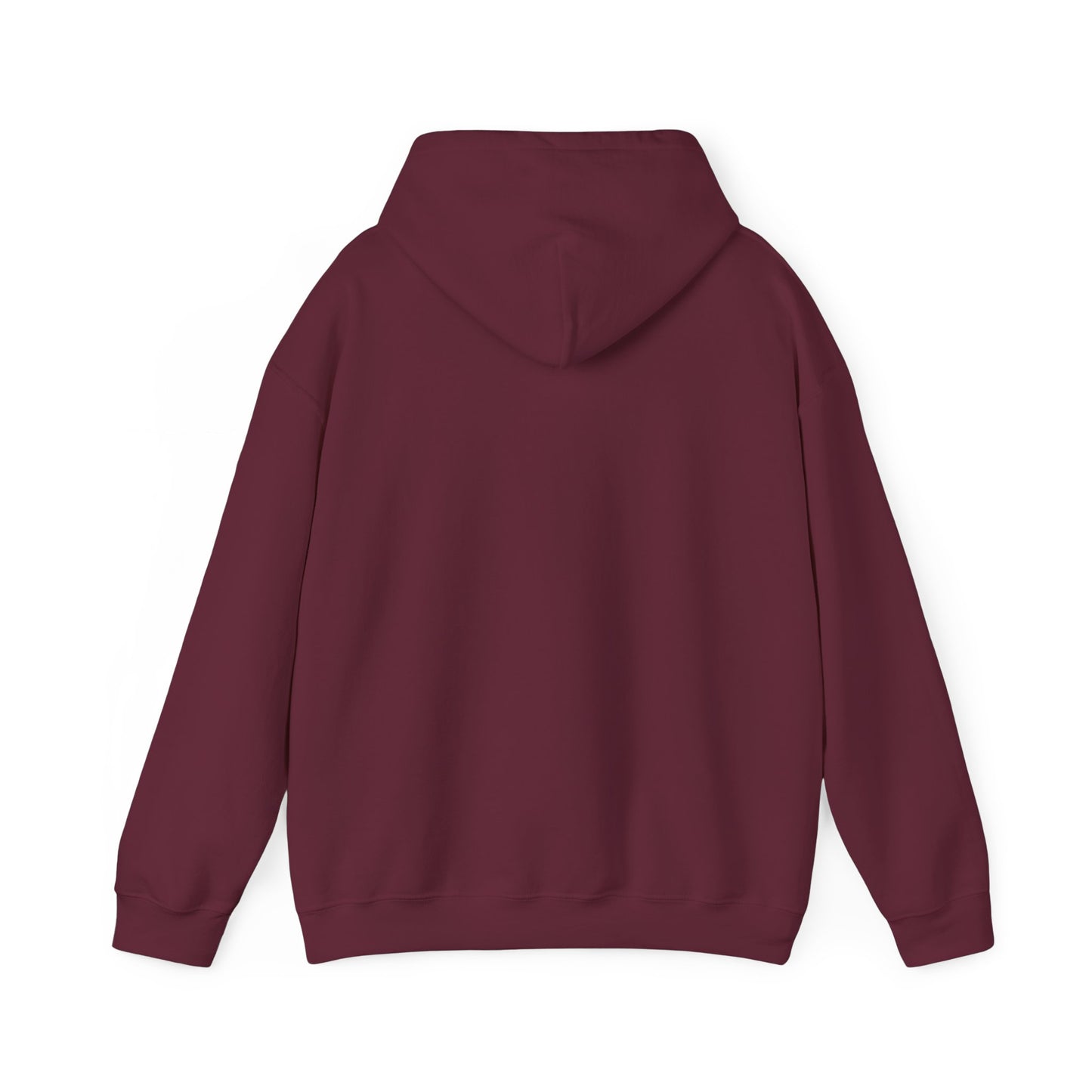 Unisex Heavy Blend™ BM Hooded Sweatshirt - (White B)